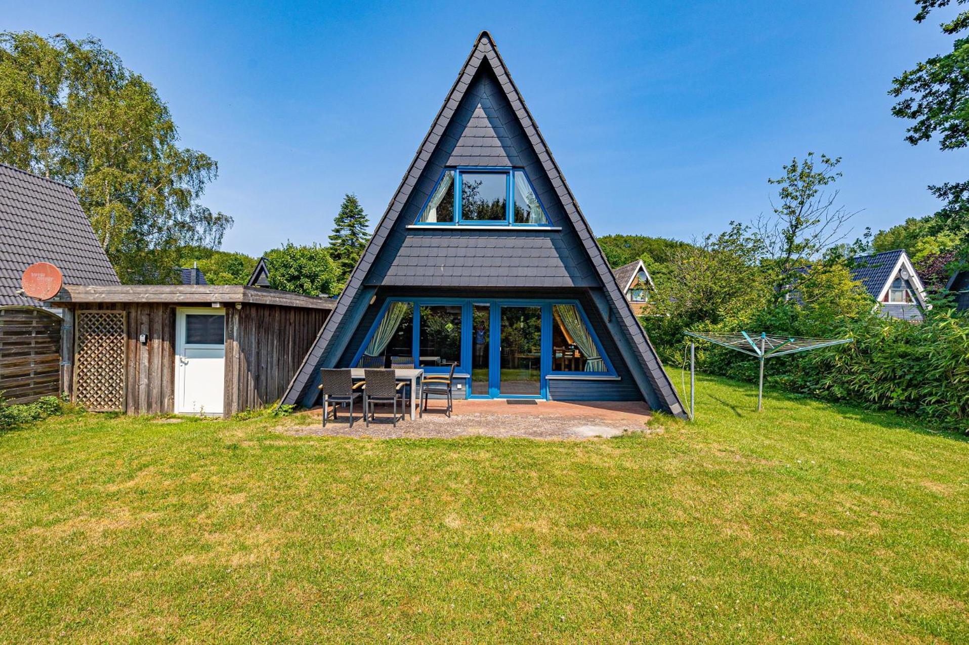 Luett Hus - Zeltdachhaus In Strandnaehe Damp Exterior foto