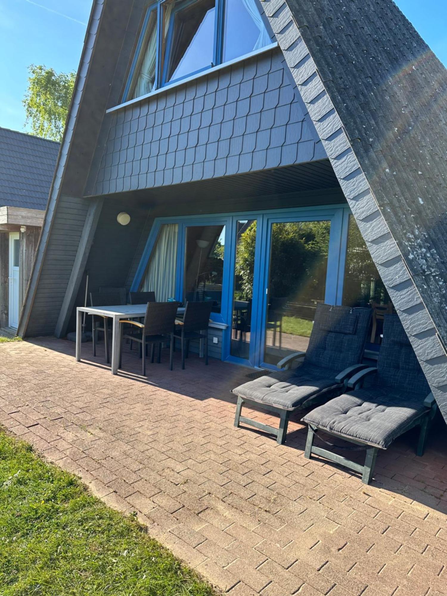 Luett Hus - Zeltdachhaus In Strandnaehe Damp Exterior foto